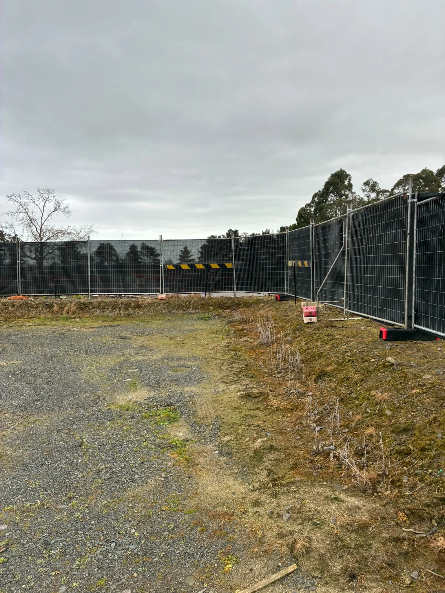 Tirohia industrial site fencing